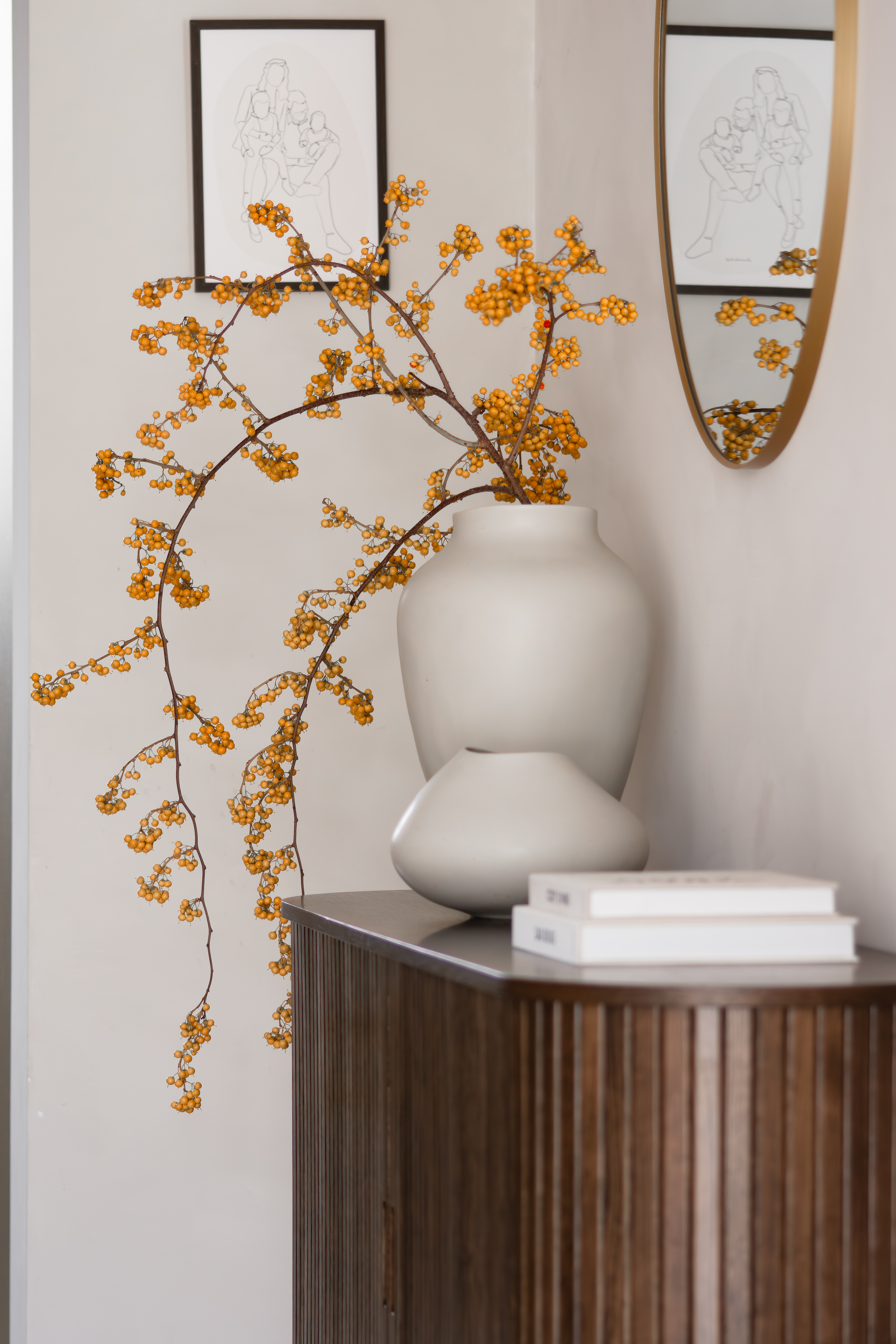 celastrus japandi interieur grote vaas