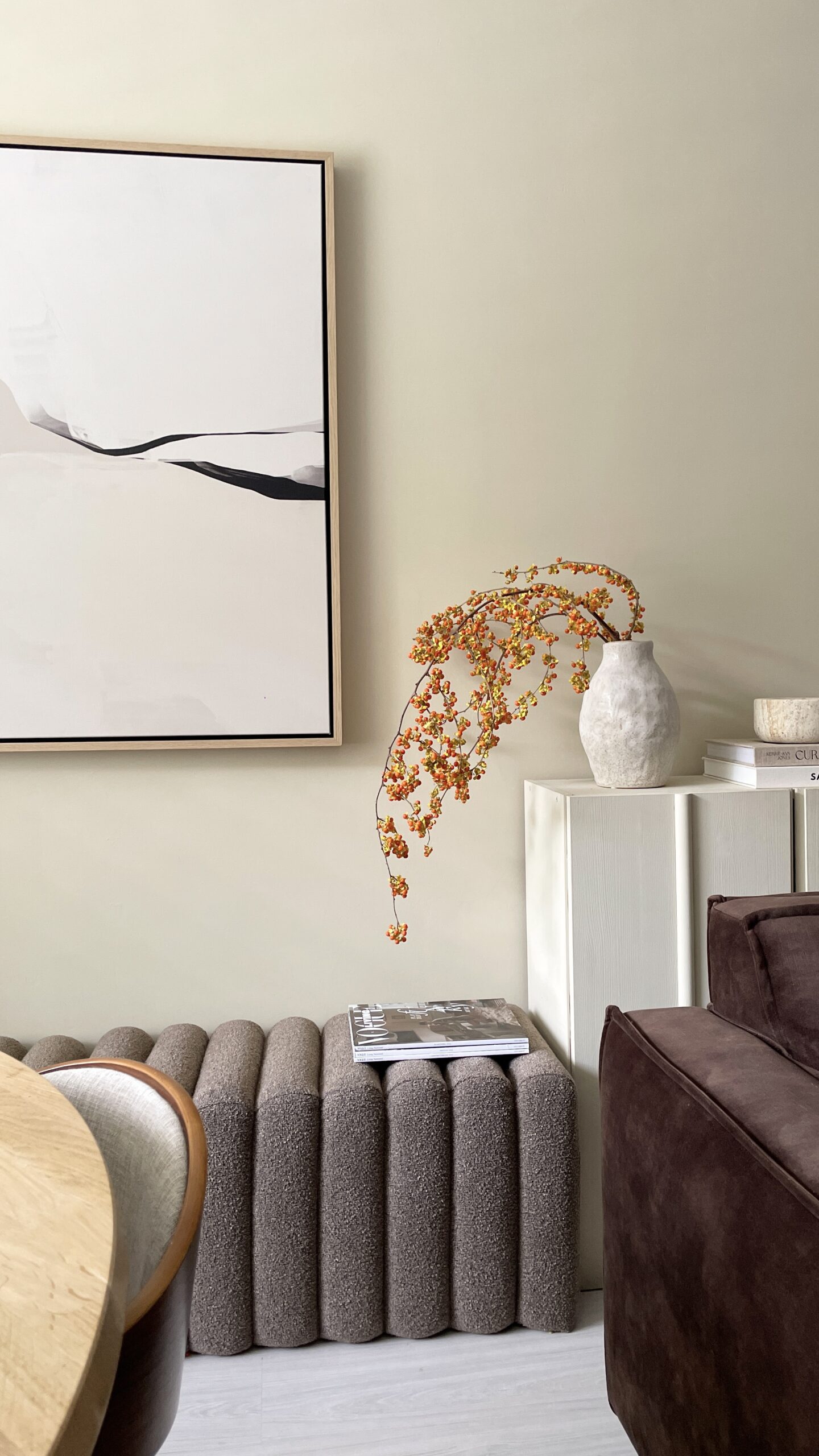 celastrus tak in scandi japandi interieur