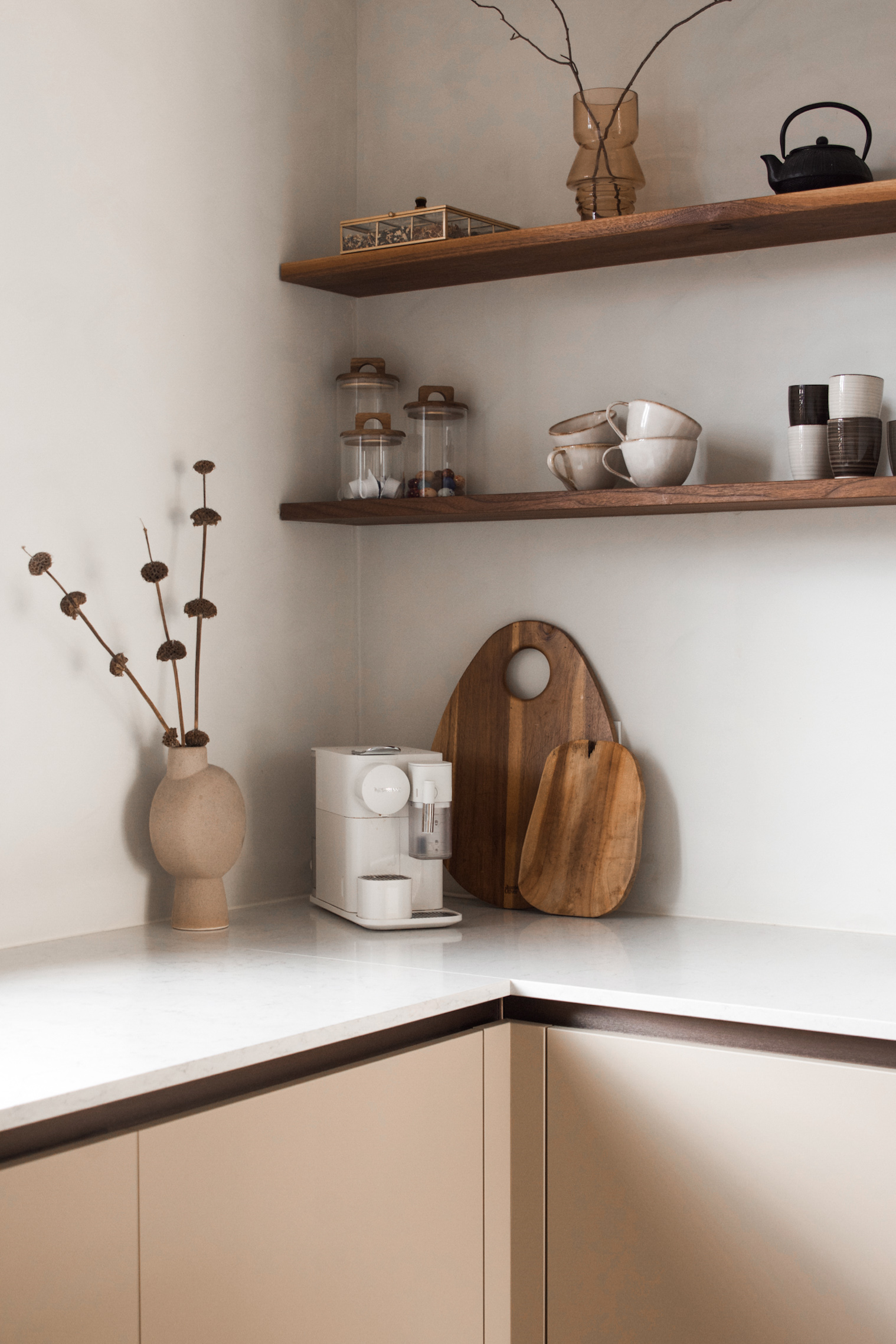 decoratie tak keuken japandi