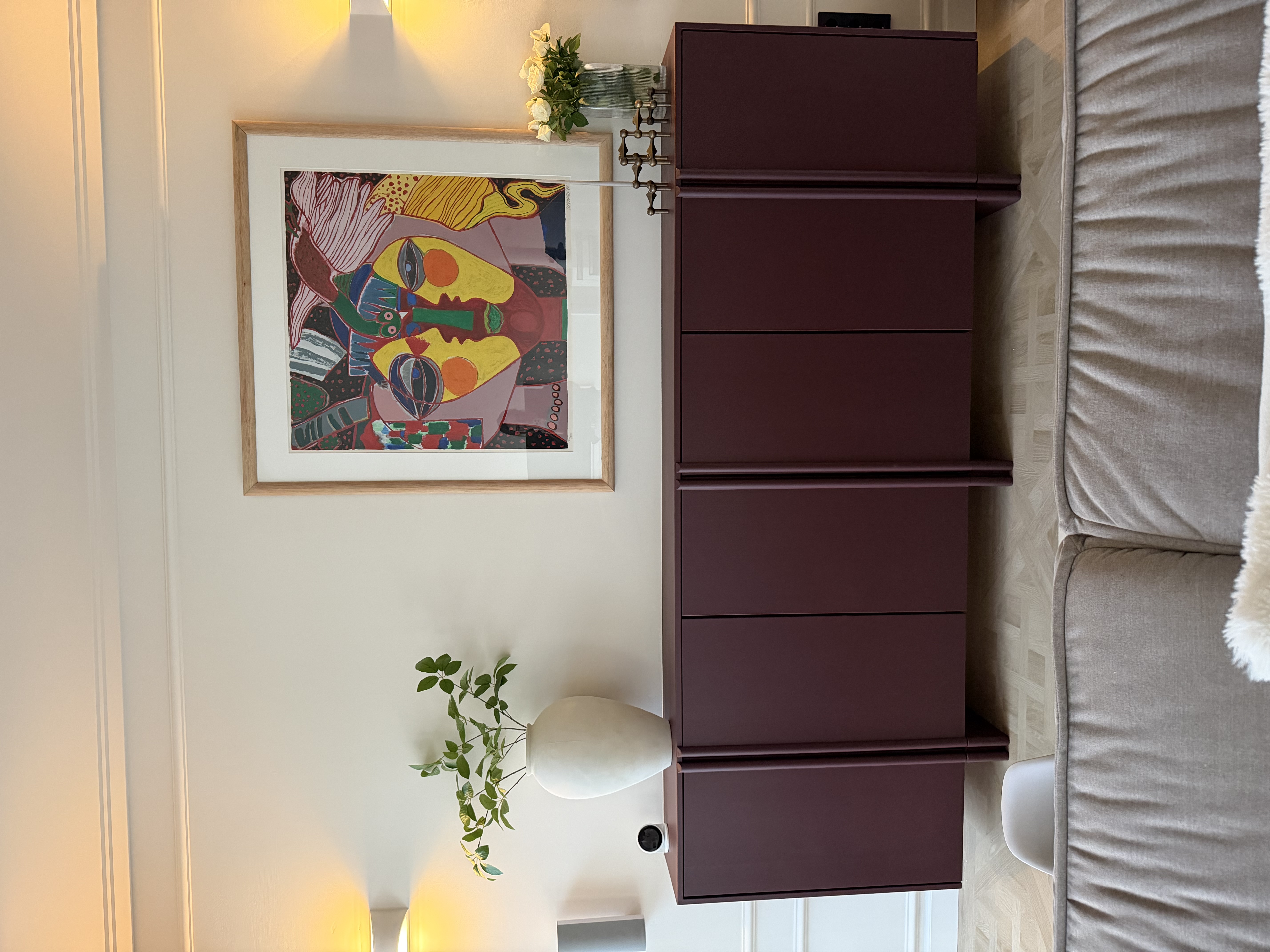 decoratie takken interieur engelwortel