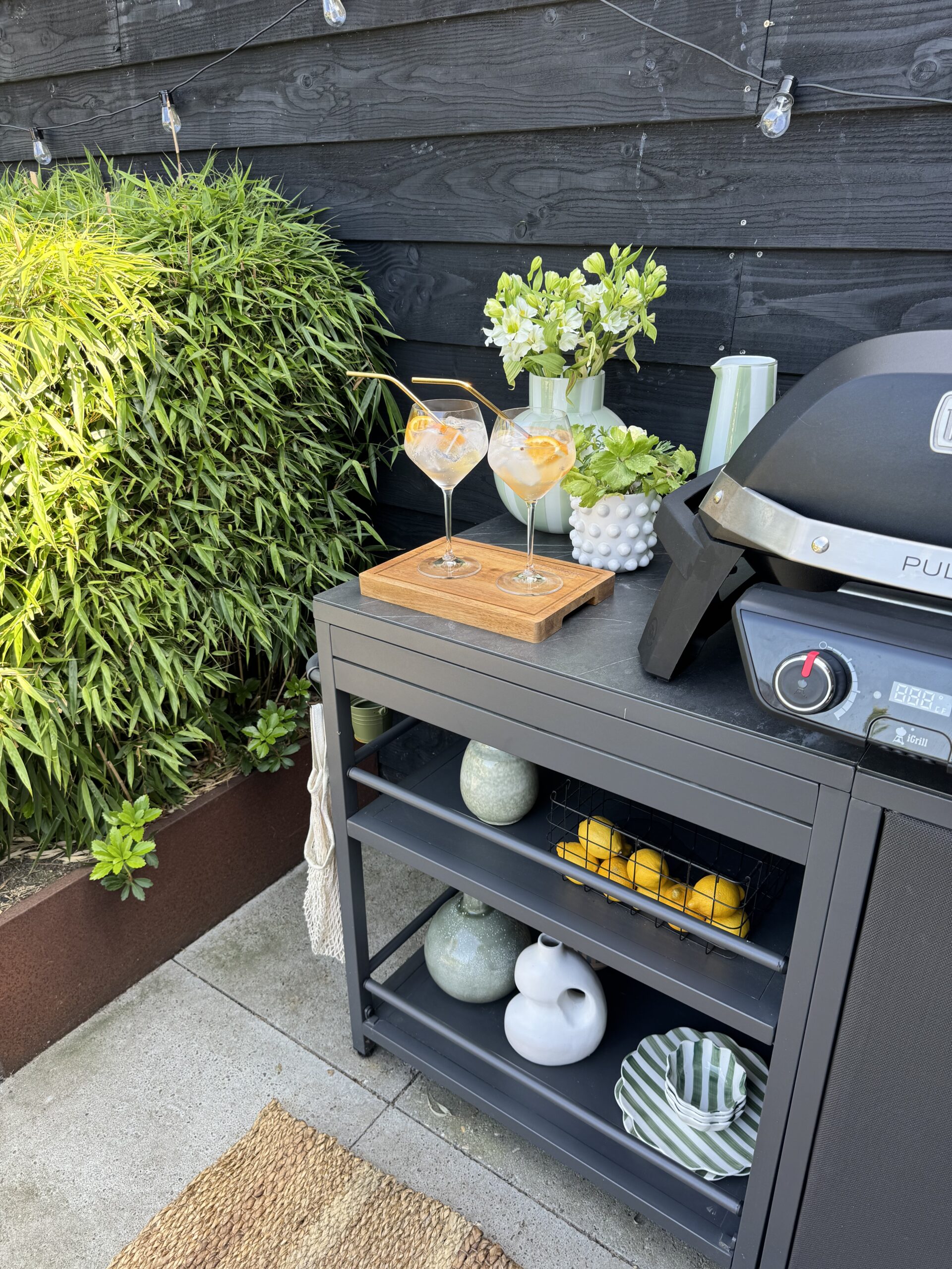 buitenkeuken tuinfeest bbq tuin