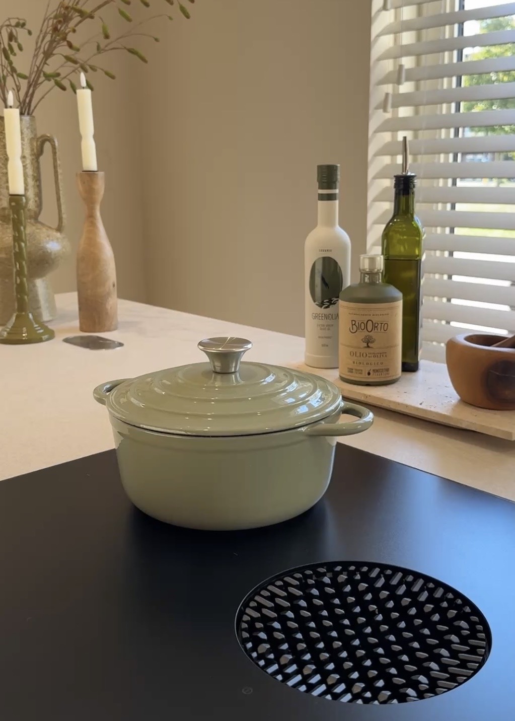 keuken inspiratie bora mat zwart