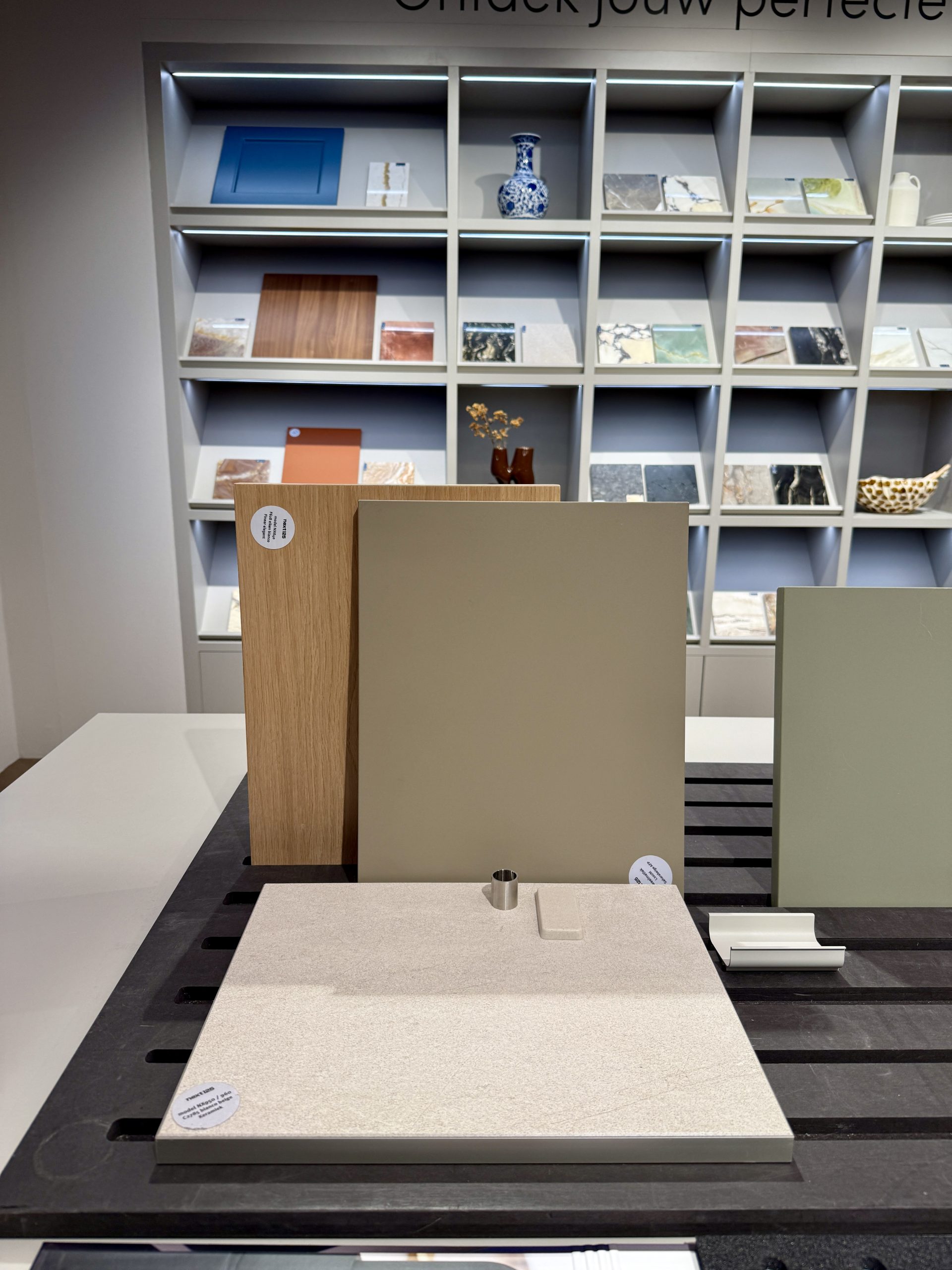 keuken inspiratie moodboard sahara beige en keramiek bianco beige