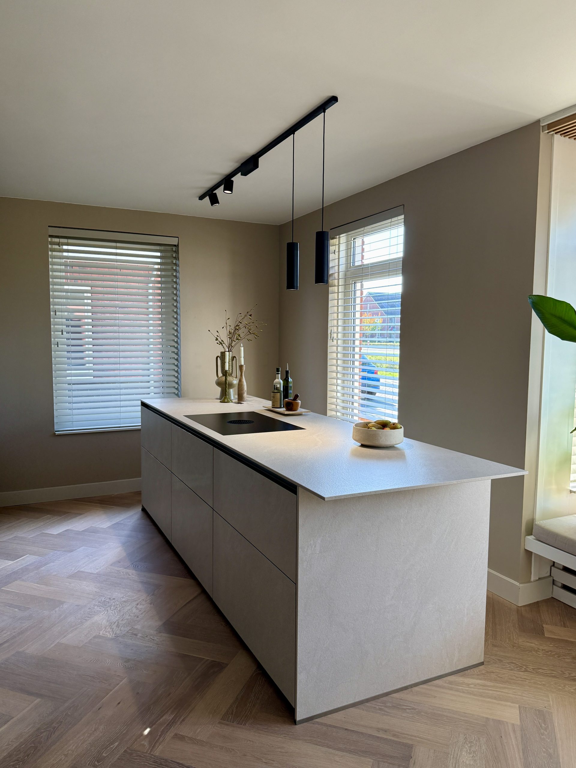 nieuwe keuken inspiratie kookeiland met lades